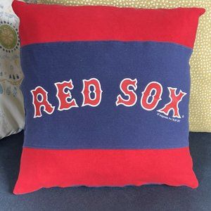 Boston Red Sox MLB baseball Handmade retro t-shirt 16x16 decorative pillow cover